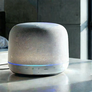 Smart Home Device With User Interface With Small White