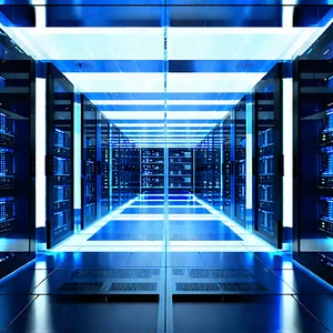 (futuristic:1.38) server room