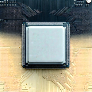 Close-up of microprocessor