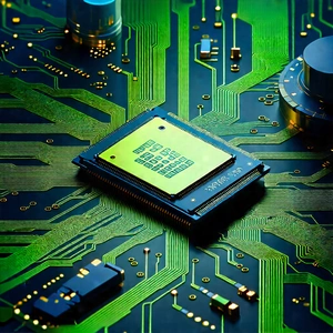 Circuit board with data streams
