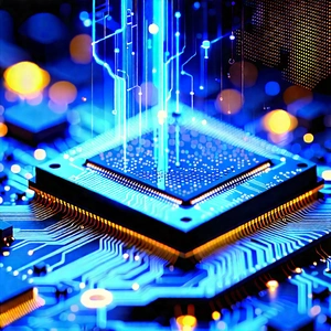 Microchip with data streams