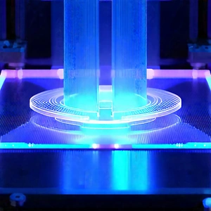 3d printer with holographic projection