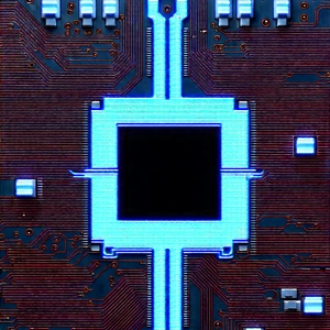Circuit board with holographic projection