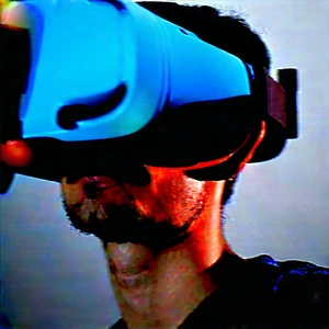 Vr headset with user interface