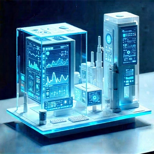 Healthcare technology in tech office