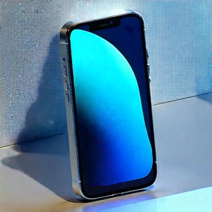 Smartphone With User Interface With Silver Cell