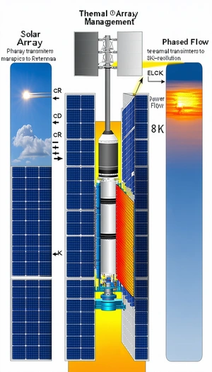 solar panel tower