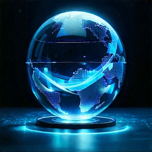 Innovative Communication Tool (design:1.38) With Large, Blue,