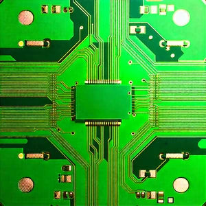 Circuit board with laser scanning