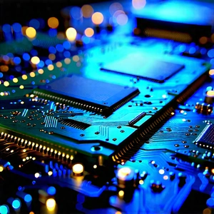 Close-up of memory module