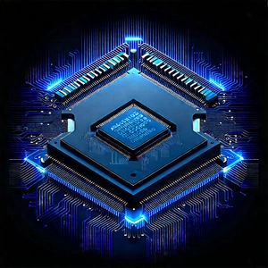 Microchip with digital particles
