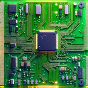 Circuit board with laser scanning