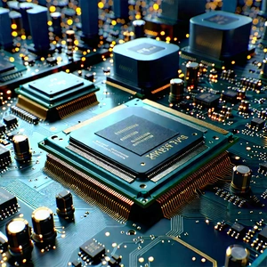 Close-up of memory module