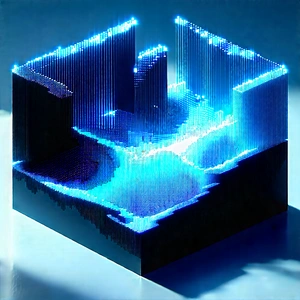 Blockchain network visualization