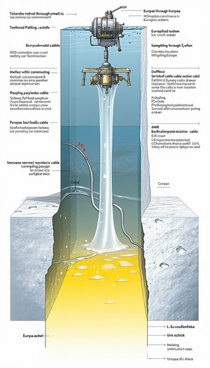 The Image Is A Diagram Showing The Process Of How Water Is Pumped From The Ocean To The Surface