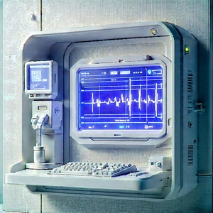 Healthcare Technology In (design:1.34) Studio With Image, There
