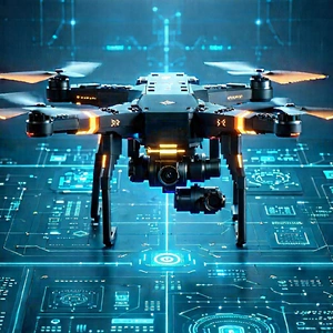 Drone with user interface