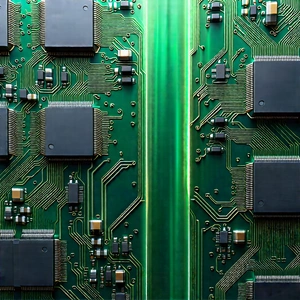 Close-up of memory module