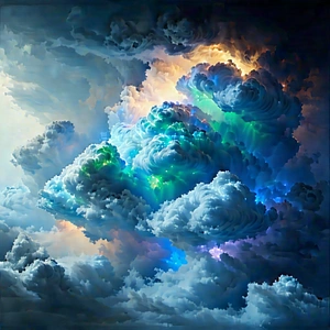 Cloud Computing Visualization With Painting Cloudy