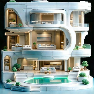 Futuristic smart home