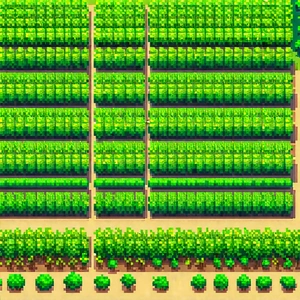 Agricultural Technology In Research Center With Computer-generated, Representation