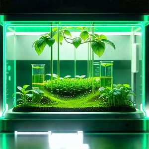 Agricultural technology in modern laboratory
