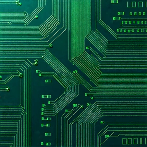 Circuit board with data streams