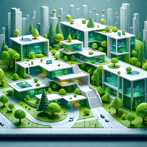 Educational Technology In Tech Office With Image, There
