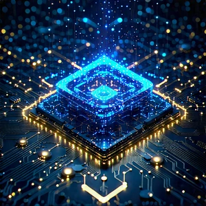 Blockchain Network Visualization With Image, There