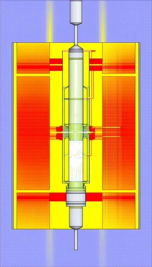 A Yellow And Red Tube Is Shown In The Image