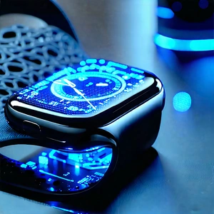 Tech Cinema 4D: Smart watch with holographic display