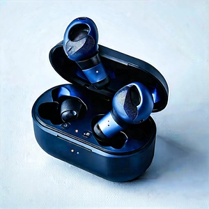 Wireless earbuds with streaming content