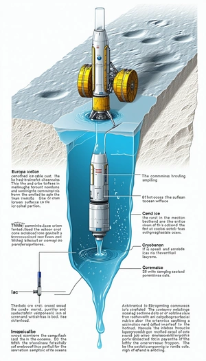 The Image Is A Diagram Showing The Different Parts Of A Spacecraft