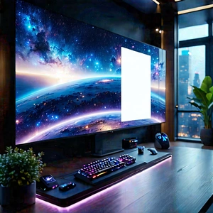 Entertainment technology in tech office