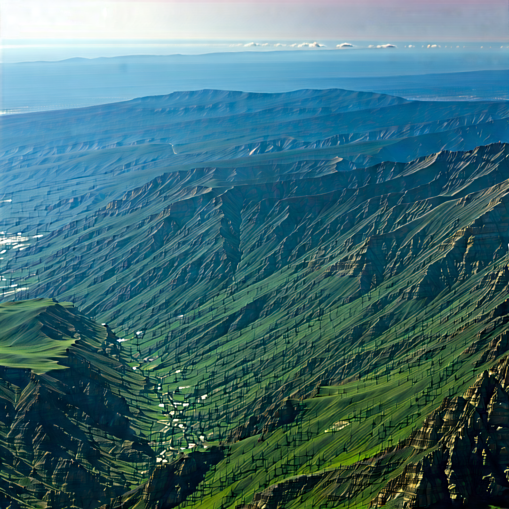 Nature Commercial Photography: Aerial View Of Mountain Range With Breathtaking View
