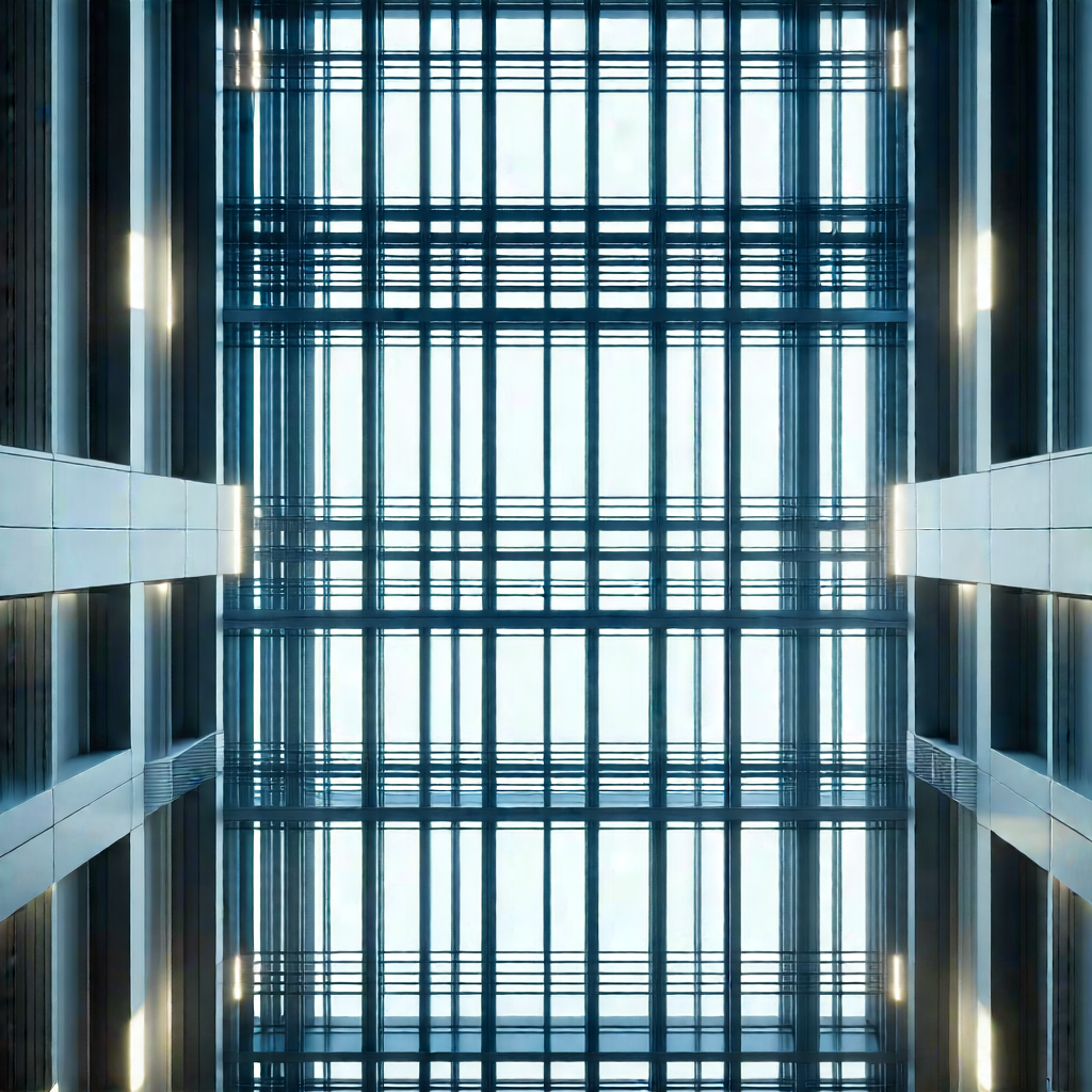 Tech Architectural Photography: Close-up of sensor array