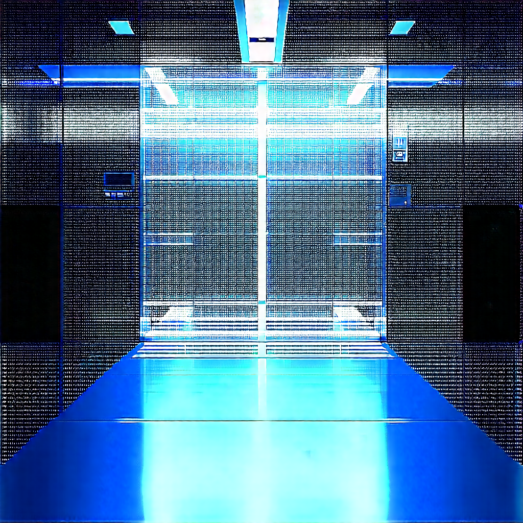 Tech Editorial Photography: Healthcare Technology In Manufacturing Facility With Large, Open