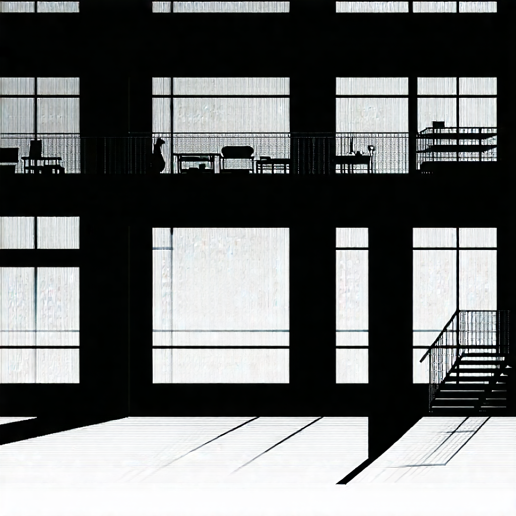 Urban Lithograph: Urban loft with minimalist design