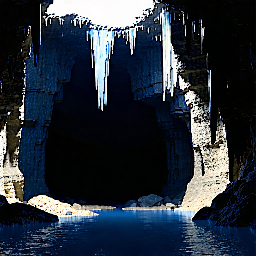 Nature Cinema 4d: Cave Entrance In Summer With Image, There