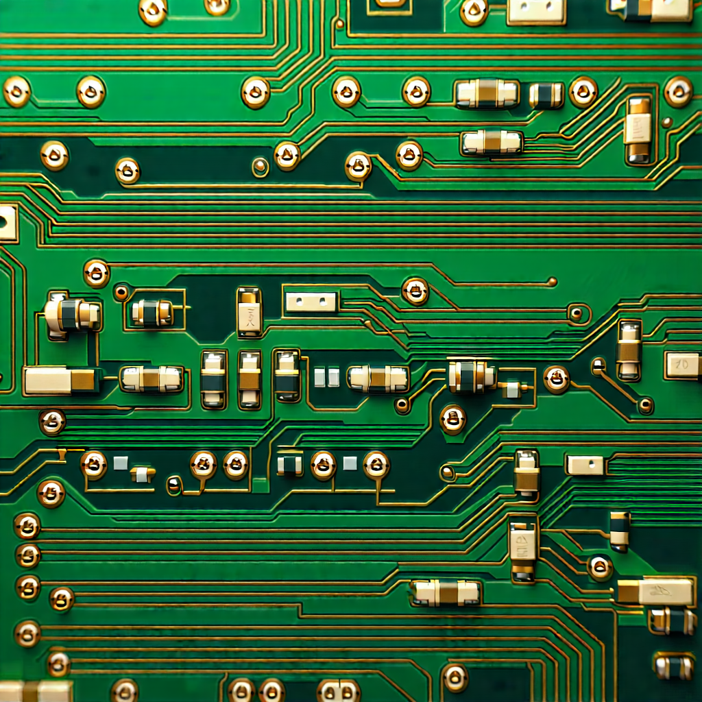 Tech Professional Photography: Close-up of electronic circuit