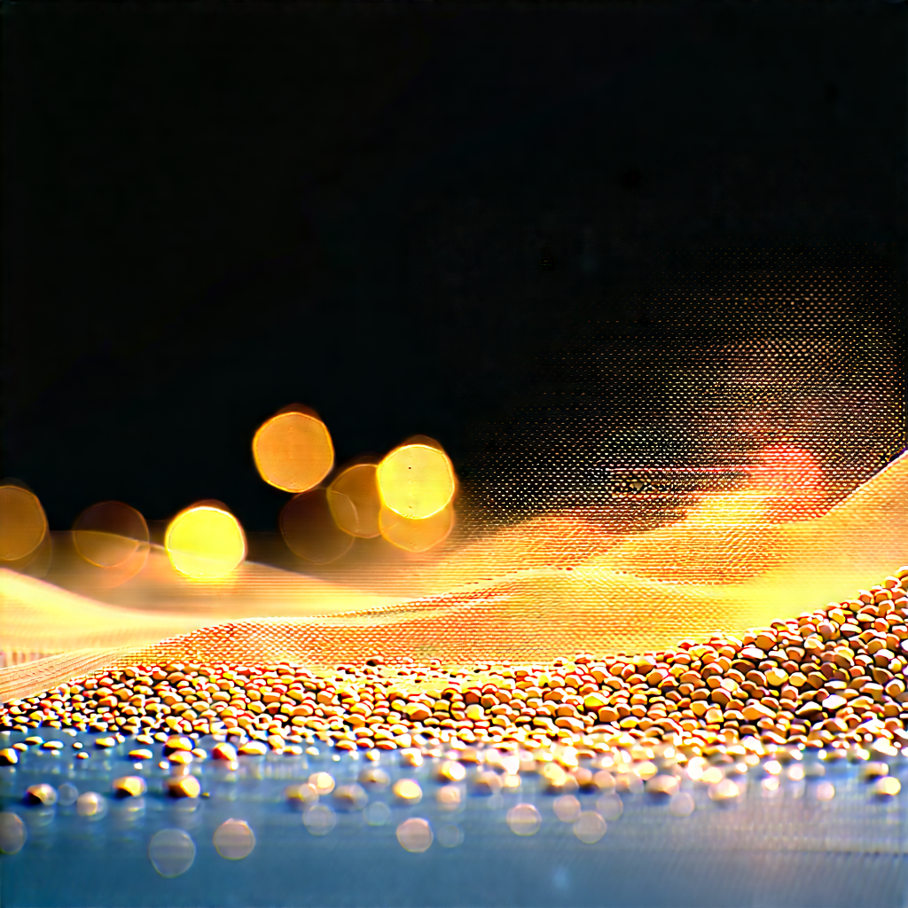 Abstract Hdr Photography: Granular Design With Large Pile