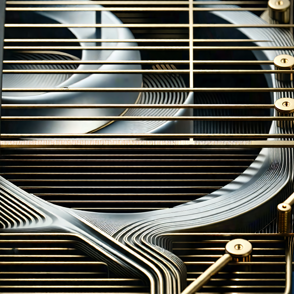 Tech Etching: Close-up of cooling system