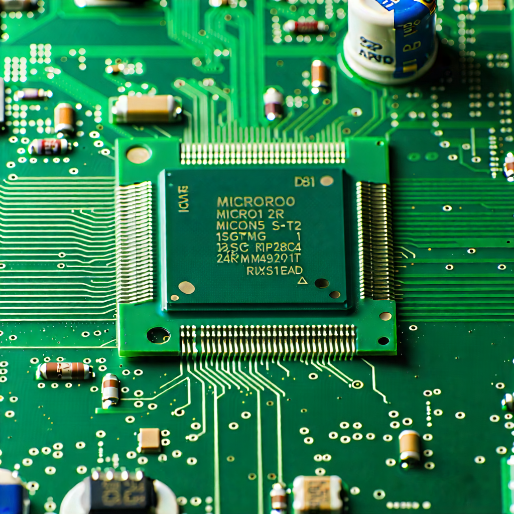 Tech Advertising Photography: Close-up of microprocessor
