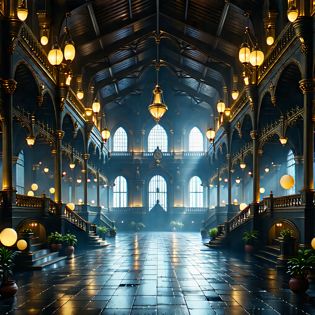 Urban Concept Art: Converted Warehouse With Ornate Details With Image, There