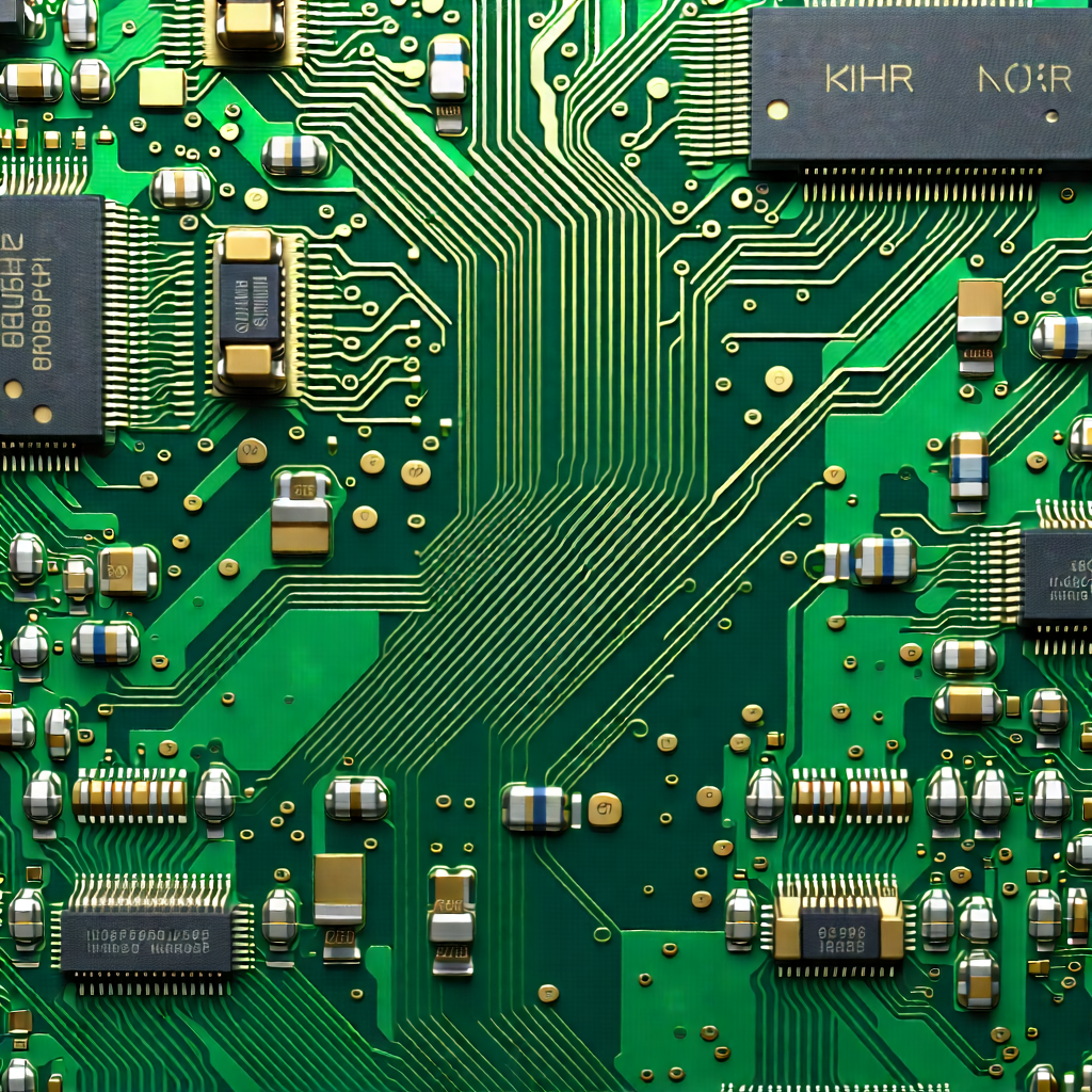 Tech Lithograph: Close-up of memory module
