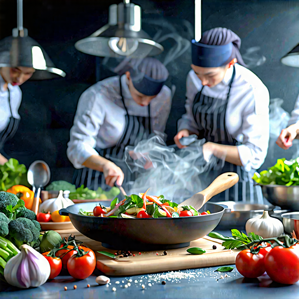 Lifestyle Cinema 4D: Cooking class with community group