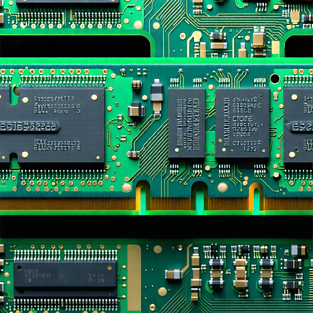 Tech Advertising Photography: Close-up of memory module