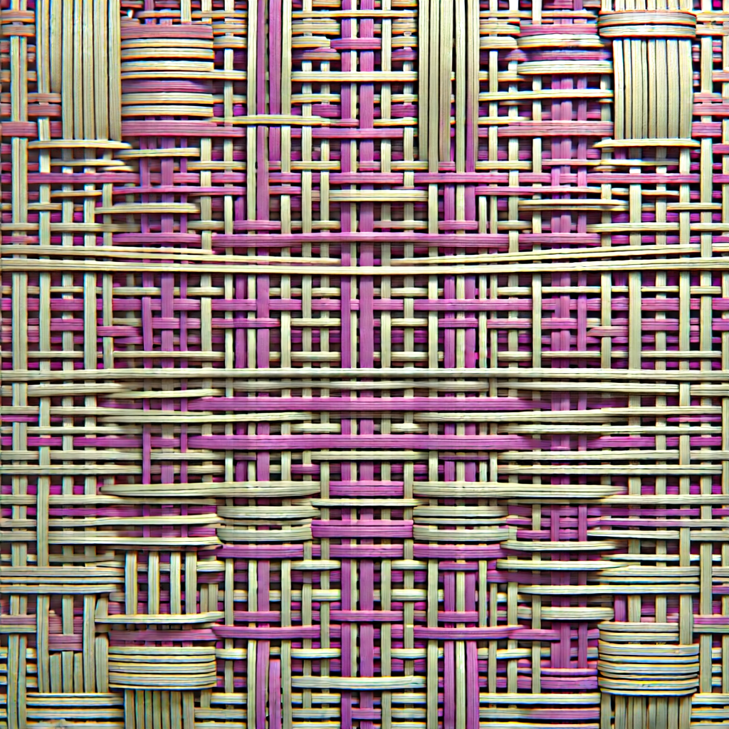Abstract Professional Photography: Woven shapes