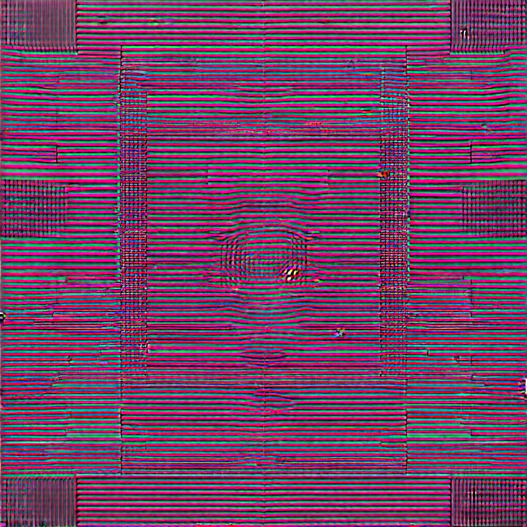 Abstract Infrared Photography: Order represented through repeating patterns