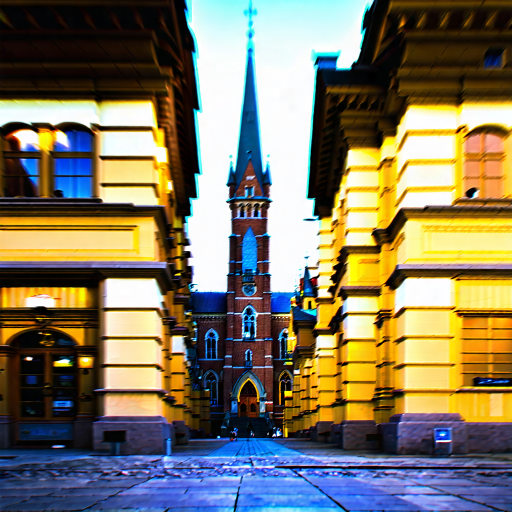 Urban Stock Photography: Urban street with historic buildings